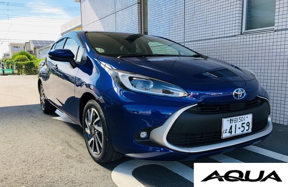 試乗車紹介⑧ ～ アクア ～