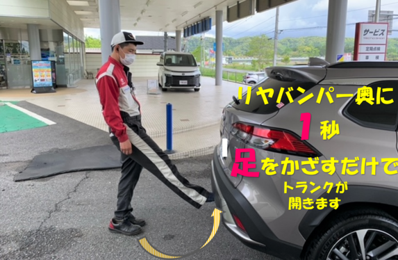 ハンズフリーパワーバックドア ～開け方ちょっとしたコツ～