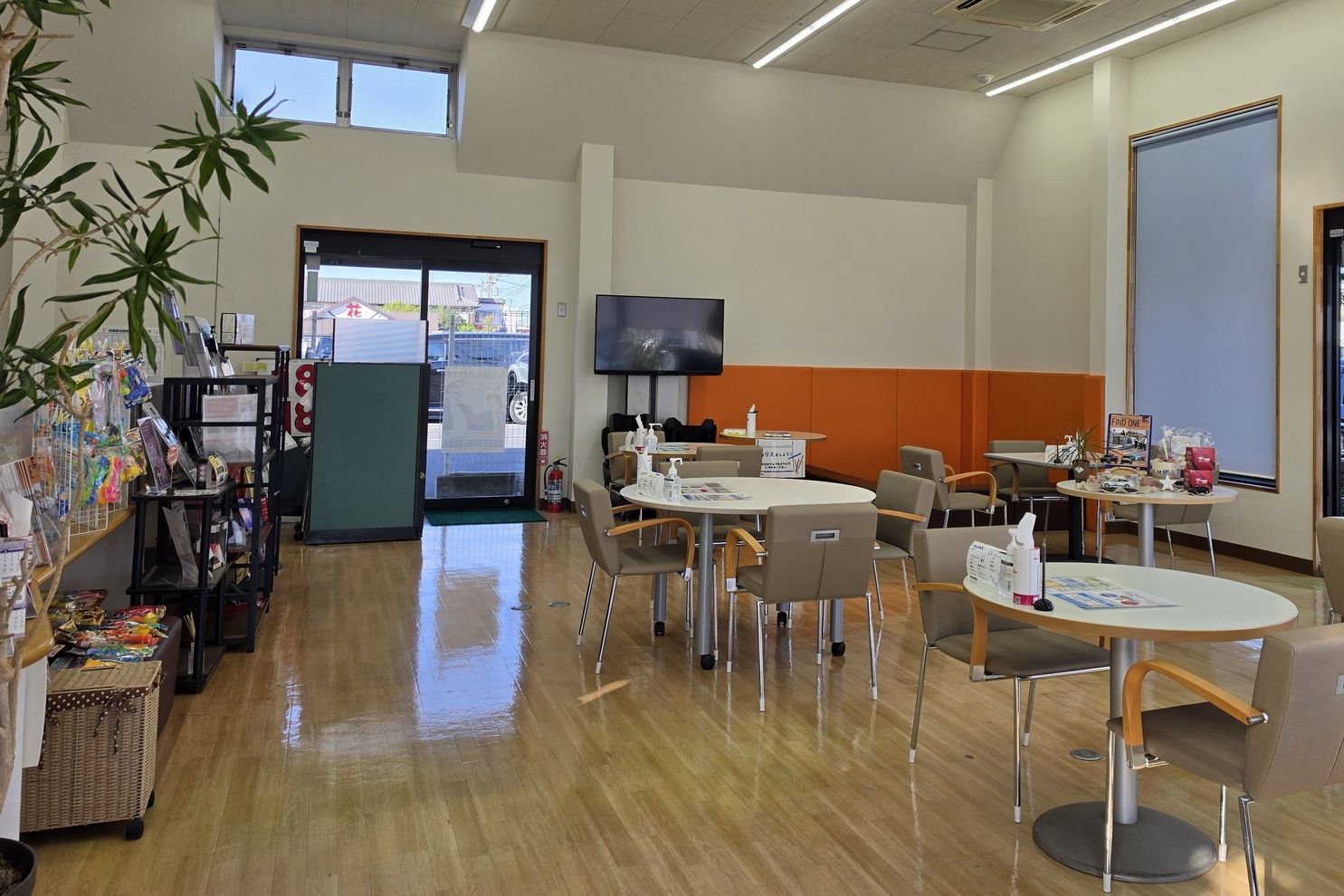 店舗内